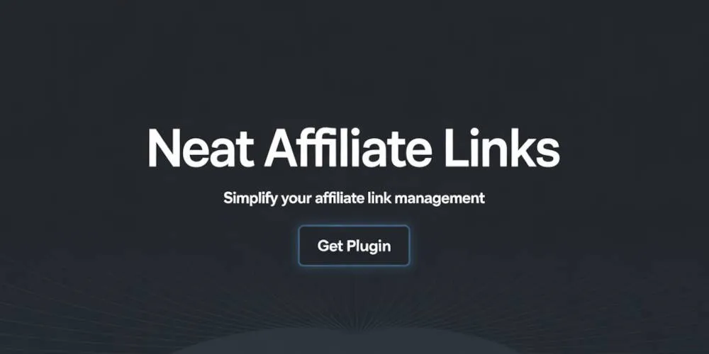 Introducing Neat Affiliate Links: The Lightweight (2,4 kB) WordPress Plugin for Seamless Affiliate Marketing